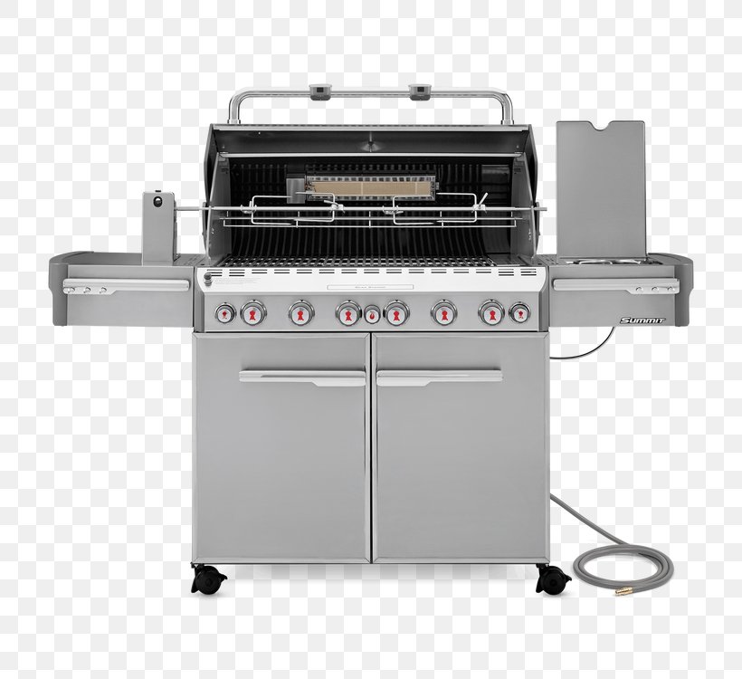 Barbecue Weber Summit S-670 Weber-Stephen Products Weber Summit Grill Center Weber Summit S-470, PNG, 750x750px, Barbecue, Cooking, Gas Burner, Gasgrill, Grilling Download Free