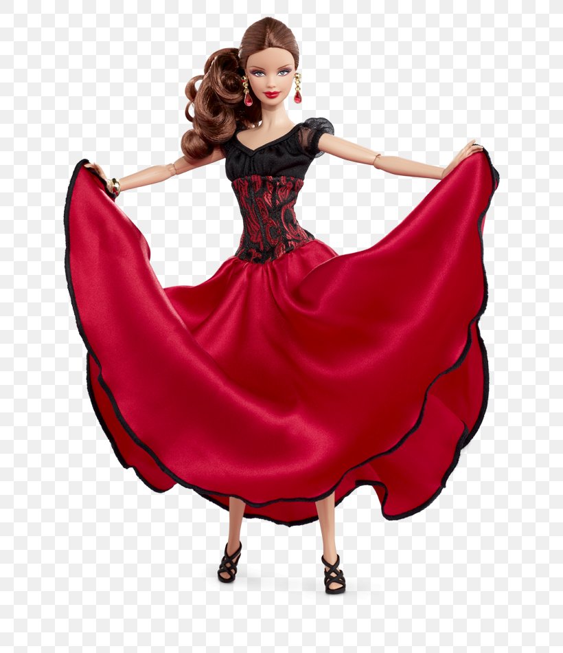 Barbie's Careers Paso Doble Doll Dance, PNG, 640x950px, Barbie, Barbie A Fairy Secret, Barbie In The 12 Dancing Princesses, Costume, Dance Download Free