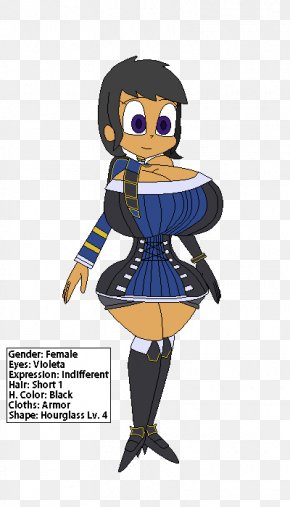 Fierce Expression - Costume School Uniform Painting Drawing PNG