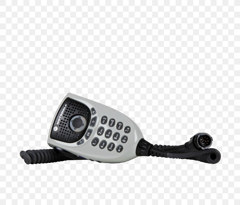 Microphone Radio Motorola Solutions Wireless, PNG, 700x700px, Microphone, Dualtone Multifrequency Signaling, Hardware, Mobile Phones, Mobile Radio Download Free