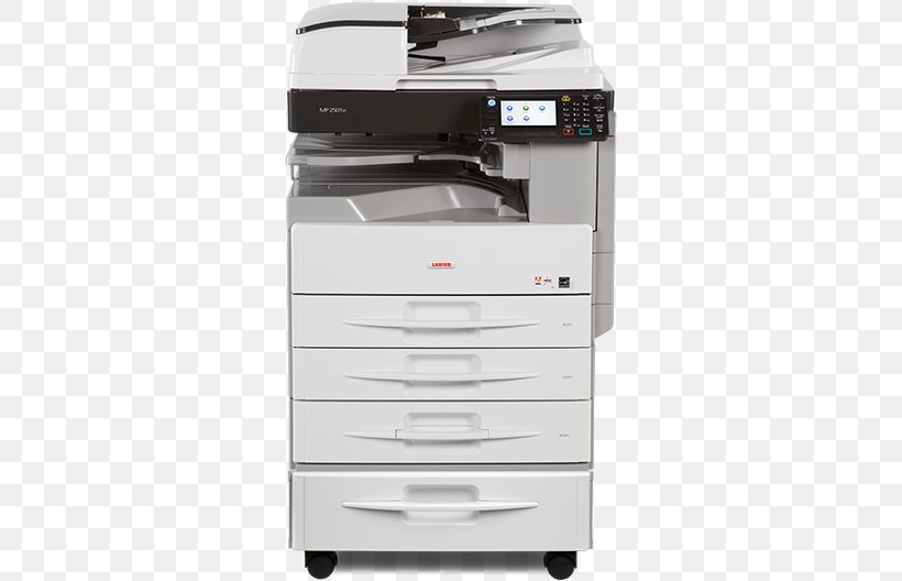 Multi-function Printer Ricoh Photocopier Business, PNG, 504x528px, Multifunction Printer, Automatic Document Feeder, Business, Computer Hardware, Image Scanner Download Free