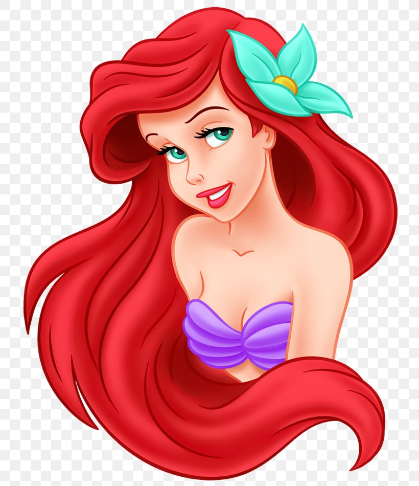 Ariel The Little Mermaid Sebastian Princess Aurora Rapunzel, PNG, 785x950px, Watercolor, Cartoon, Flower, Frame, Heart Download Free