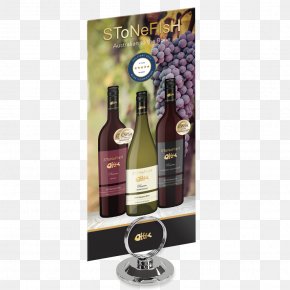 Wine Mockup - Champagne Dessert Wine Stonefish Liqueur PNG