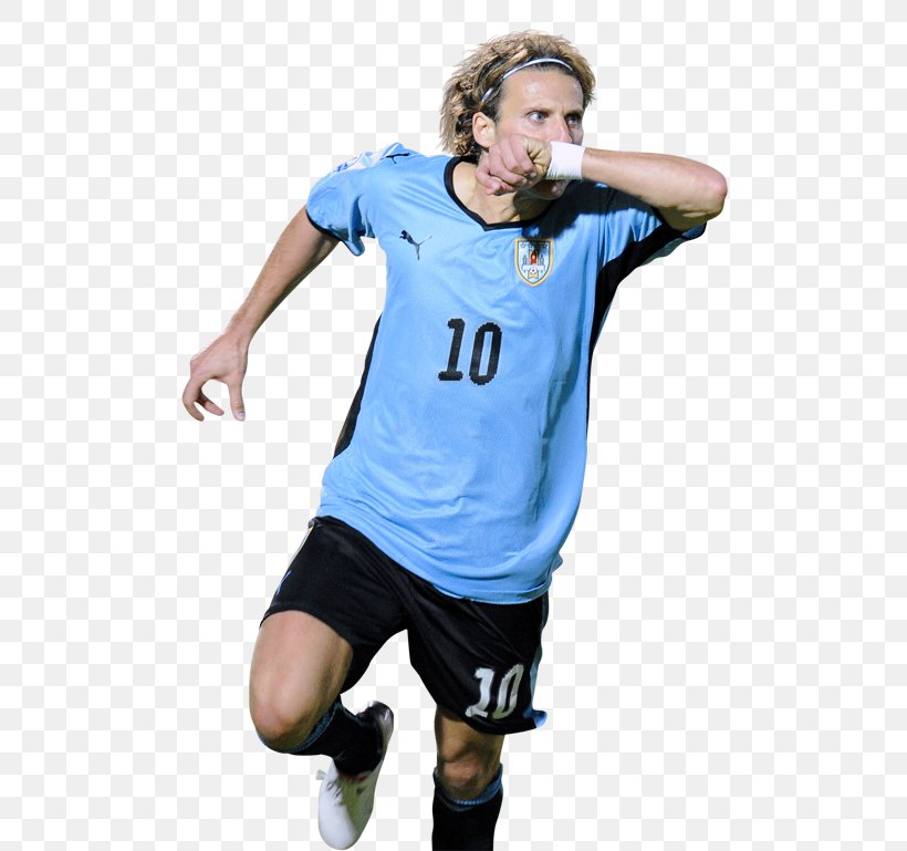 Diego Forlán Jersey Football Player Team Sport, PNG, 520x769px, Jersey, Ball, Blue, Clothing, Fashion Download Free