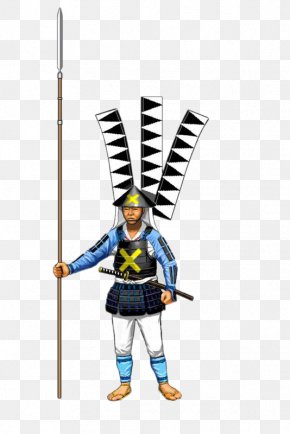 Samurai - Japan Tokugawa Shogunate Ashigaru Samurai Sashimono PNG
