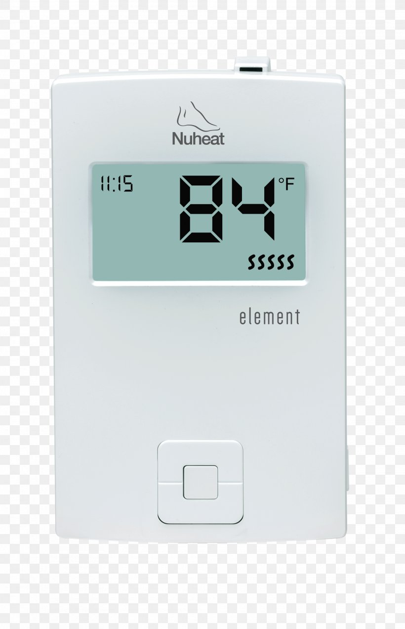 Programmable Thermostat Nuheat Element Underfloor Heating Electric Heating, PNG, 1980x3072px, Thermostat, Central Heating, Electric Heating, Electrical Wires Cable, Electricity Download Free
