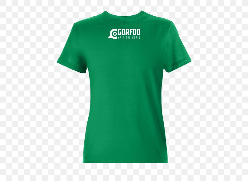 T-shirt Cotton Jersey Neckline Green, PNG, 600x600px, Tshirt, Active Shirt, Brand, Clothing, Cotton Download Free