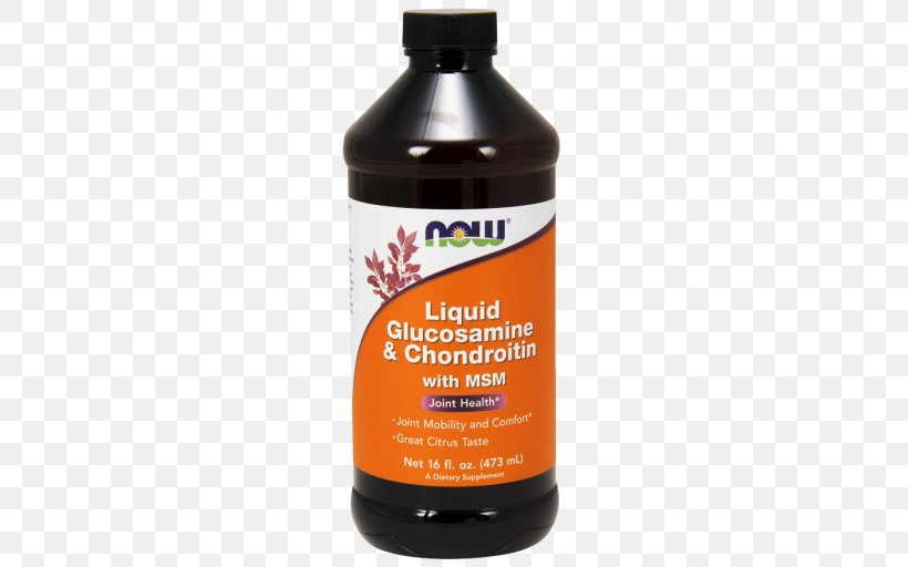 Dietary Supplement Now Foods Liquid Glucosamine & Chondroitin With Msm Clinical Trials On Glucosamine And Chondroitin Chondroitin Sulfate, PNG, 512x512px, Dietary Supplement, Bone, Chondroitin Sulfate, Glucosamine, Health Download Free