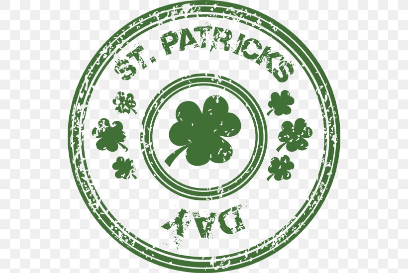 Saint Patrick's Day March 17 Shamrock Clip Art, PNG, 548x549px, Saint Patrick S Day, Area, Clover, Green, Holiday Download Free