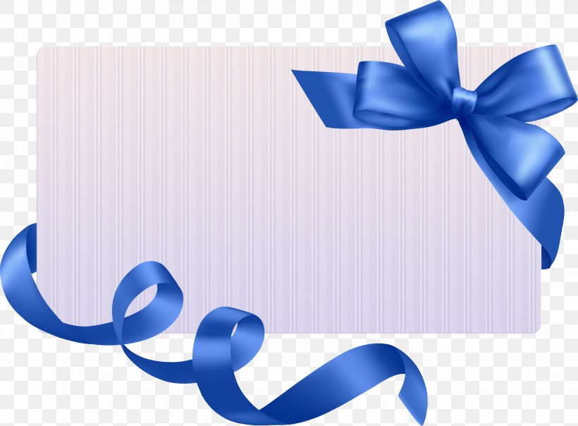 Blue Ribbon Clip Art, PNG, 2660x1960px, Ribbon, Blue, Blue Ribbon, Christmas, Decorative Box Download Free