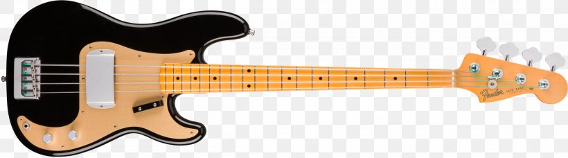 Fender Precision Bass Bass Guitar Sunburst Fender Musical Instruments Corporation Fingerboard, PNG, 2400x668px, Watercolor, Cartoon, Flower, Frame, Heart Download Free