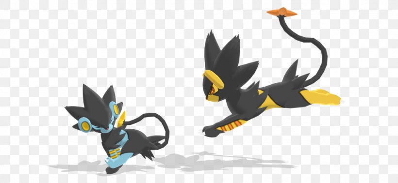 Luxray Shinx Luxio Pokémon Running, PNG, 1024x473px, Luxray, Animal Figure, Cartoon, Computer, Deviantart Download Free