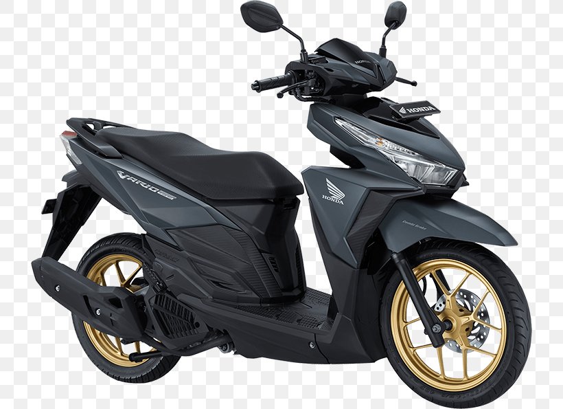 Honda Vario Scooter Motorcycle PT Astra Honda Motor, PNG, 730x595px, Honda, Automotive Wheel System, Brake, Car, Honda Beat Download Free