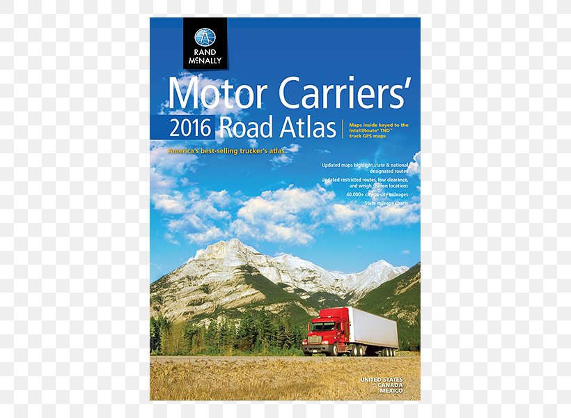 Motor Carriers' Road Atlas Rand McNally 2009 The Road Atlas Large Scale: United States Rand McNally 2016 Road Atlas United States: Large Scale, PNG, 600x600px, Road, Advertising, Atlas, Ecoregion, Ecosystem Download Free