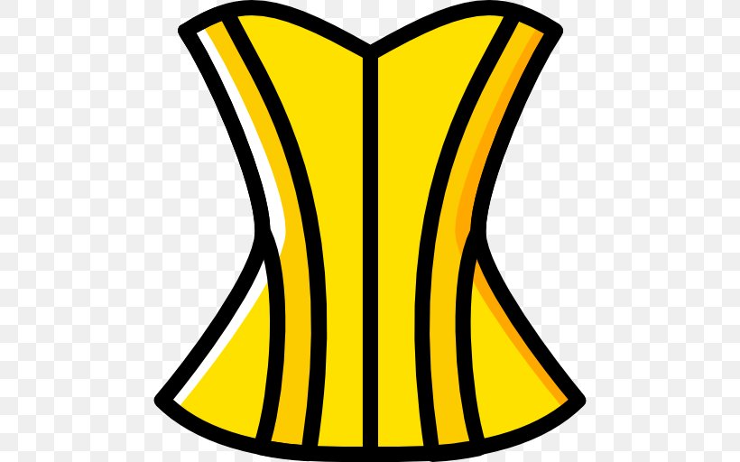 Artwork Yellow Symbol, PNG, 512x512px, Fashion, Artwork, Clothing, Clothing Accessories, Corset Download Free