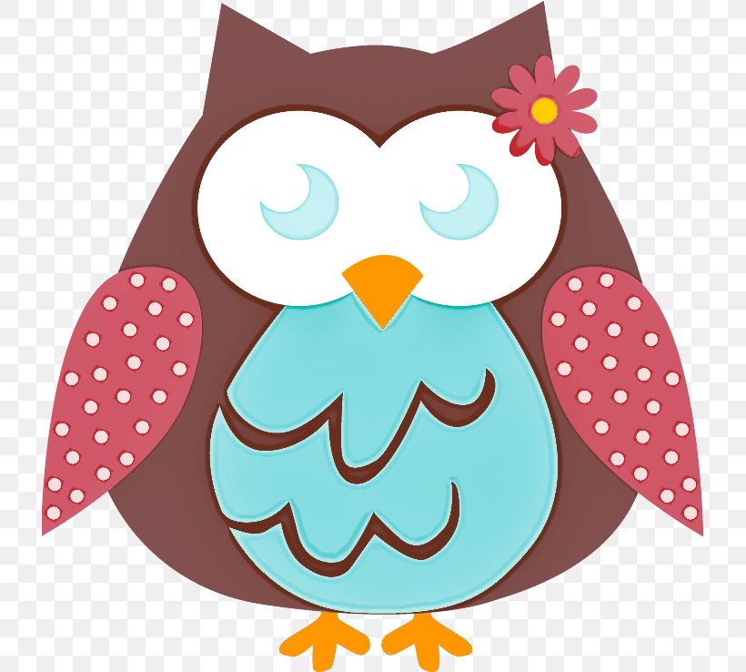 Owl Bird Clip Art Cartoon Bird Of Prey, PNG, 727x738px, Owl, Bird, Bird Of Prey, Cartoon, Flightless Bird Download Free