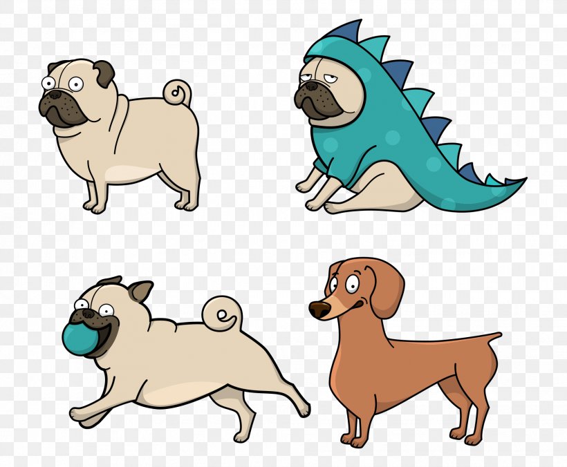 Pug Puppy Cartoon Drawing, PNG, 1932x1593px, Pug, Carnivoran, Cartoon, Digital Illustration, Dog Download Free