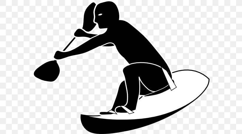 Surfing Clip Art, PNG, 600x454px, Surfing, Black, Black And White, Footwear, Free Content Download Free