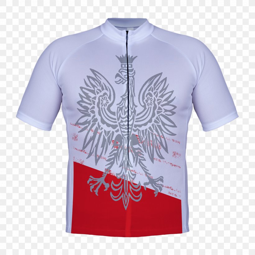 T-shirt Top Sleeve Active Shirt Coat Of Arms Of Poland, PNG, 1600x1600px, Tshirt, Active Shirt, Brand, Clothing, Coat Of Arms Of Poland Download Free