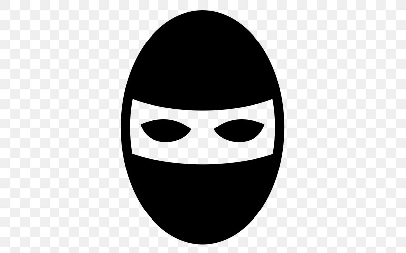 Ninja Mask Clip Art, PNG, 512x512px, Ninja, Animation, Black And White, Face, Head Download Free