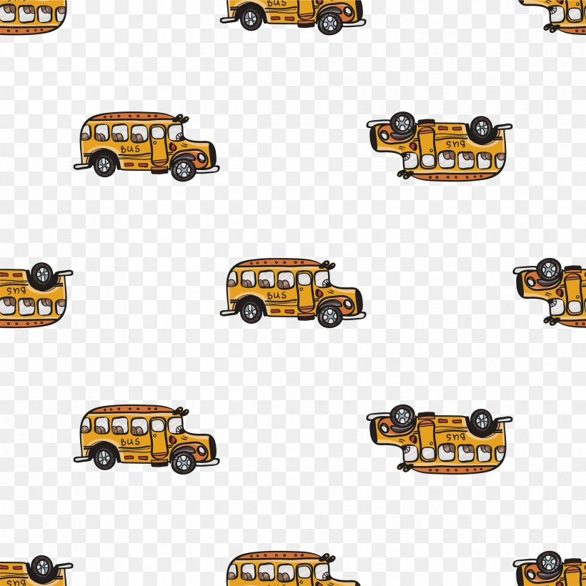 Bus Yellow Cartoon Euclidean Vector, PNG, 2383x2384px, Bus, Brand, Cartoon, Party Bus, Pixel Art Download Free