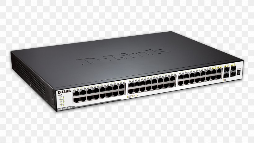Stackable Switch Gigabit Ethernet Power Over Ethernet D-Link Network Switch, PNG, 1664x936px, Stackable Switch, Computer Network, Computer Networking, Dlink, Electronic Device Download Free