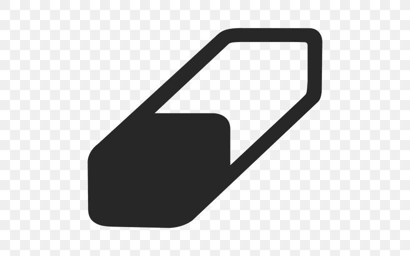 Eraser, PNG, 512x512px, Eraser, Automotive Exterior, Black, Drawing, Icon Design Download Free