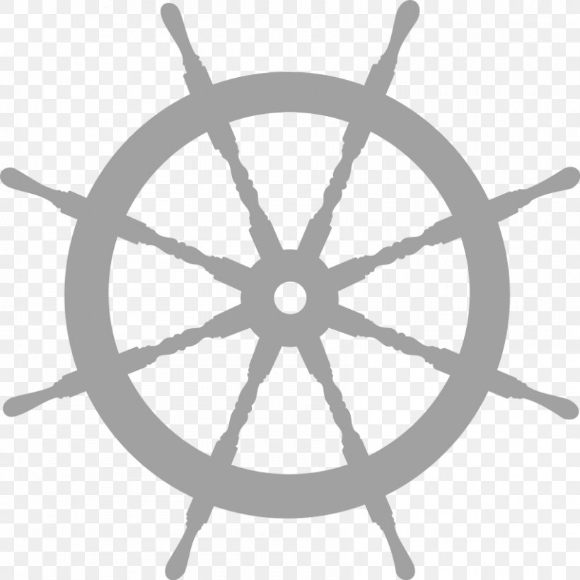 Ship's Wheel Art Boat, PNG, 850x850px, Ship, Antique, Art, Bicycle Wheel, Black And White Download Free