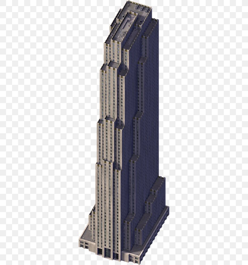 SimCity 4: Rush Hour Rockefeller Center SimCity BuildIt 30 Rockefeller Plaza Building, PNG, 300x875px, 30 Rockefeller Plaza, Simcity 4 Rush Hour, Brutalist Architecture, Building, Commercial Building Download Free