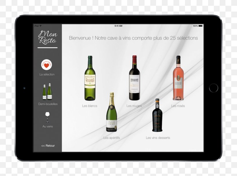 Champagne Wine List IPad Menu, PNG, 1024x760px, Champagne, Bottle, Brand, Dish, Display Advertising Download Free