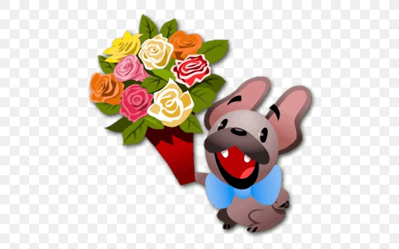 Emoji Sticker Love Rocky And Mugsy, PNG, 512x512px, Emoji, Animation, App Store, Cut Flowers, Dog Like Mammal Download Free