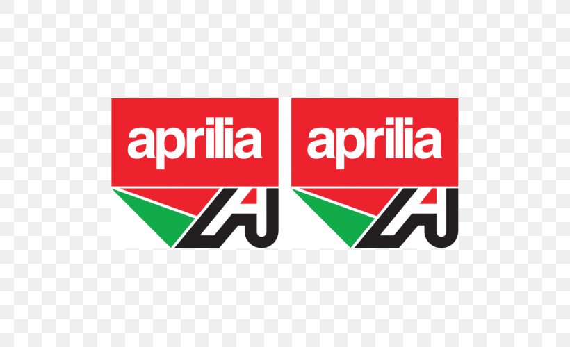 Aprilia Logo Motorcycle Brand Sticker, PNG, 500x500px, Aprilia, Area, Banner, Brand, Decal Download Free