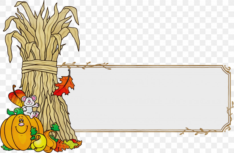 Cartoon Drawing Painting Tree Plant Stem, PNG, 3000x1961px, Thanksgiving, Cartoon, Drawing, Flower, Ink Download Free