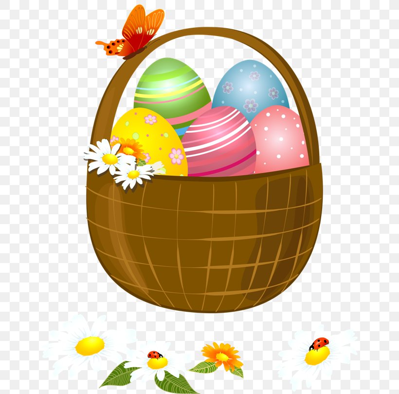 Clip Art Image Easter Basket, PNG, 650x809px, Easter, Basket, Easter Basket, Easter Bunny, Easter Egg Download Free