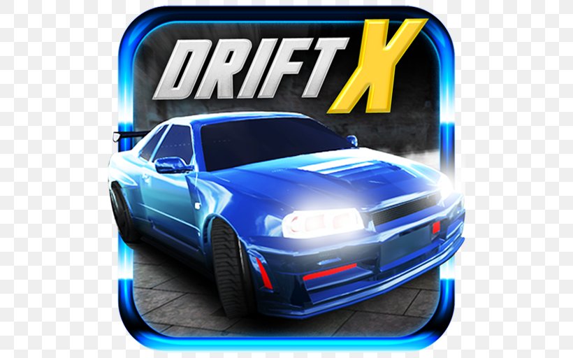 Drift X ARENA Drift Mania Championship CarX Drift Racing Need For Drift X, PNG, 512x512px, Android, Auto Part, Auto Racing, Automotive Design, Automotive Exterior Download Free