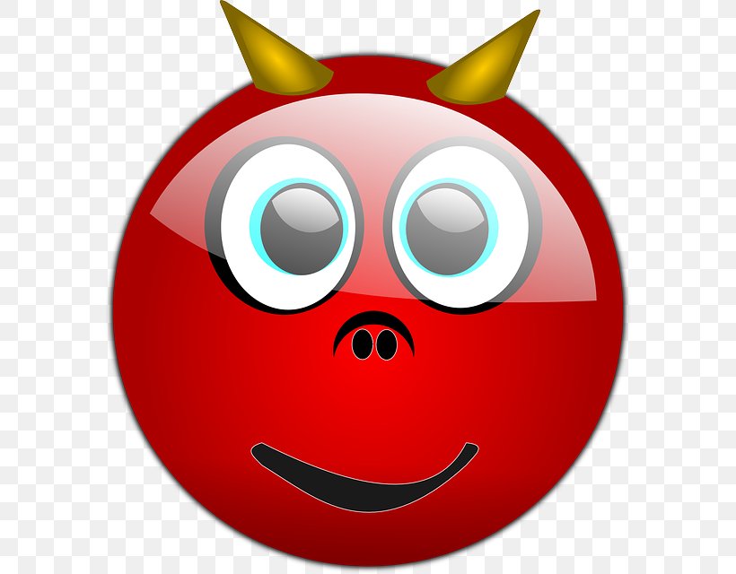 Smiley Emoticon Devil Emoji Clip Art, PNG, 586x640px, Smiley, Demon, Devil, Emoji, Emoticon Download Free