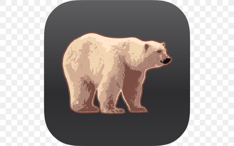 Polar Bear SCADA Android Instabus, PNG, 512x512px, Polar Bear, Android, Bear, Carnivoran, Grizzly Bear Download Free
