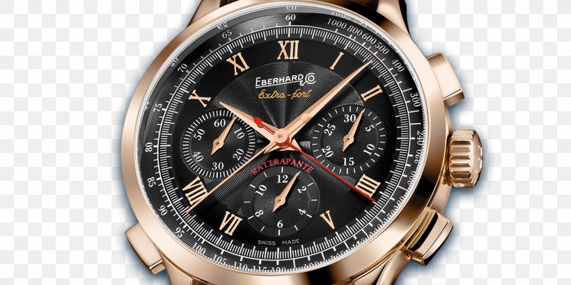 Automatic Watch Double Chronograph Eberhard & Co., PNG, 1200x600px, Watch, Antireflective Coating, Automatic Watch, Brand, Chronograph Download Free