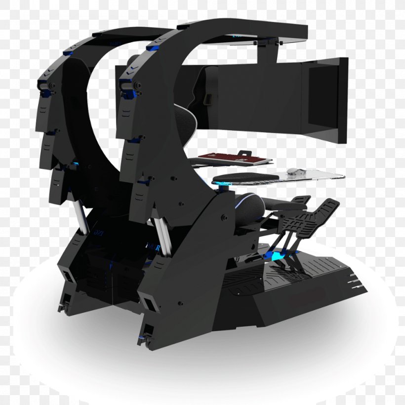 Chair PC Gamer Video Game Personal Computer, PNG, 1000x1000px, Chair, Cantilever Chair, Computer, Computer Hardware, Electronics Download Free