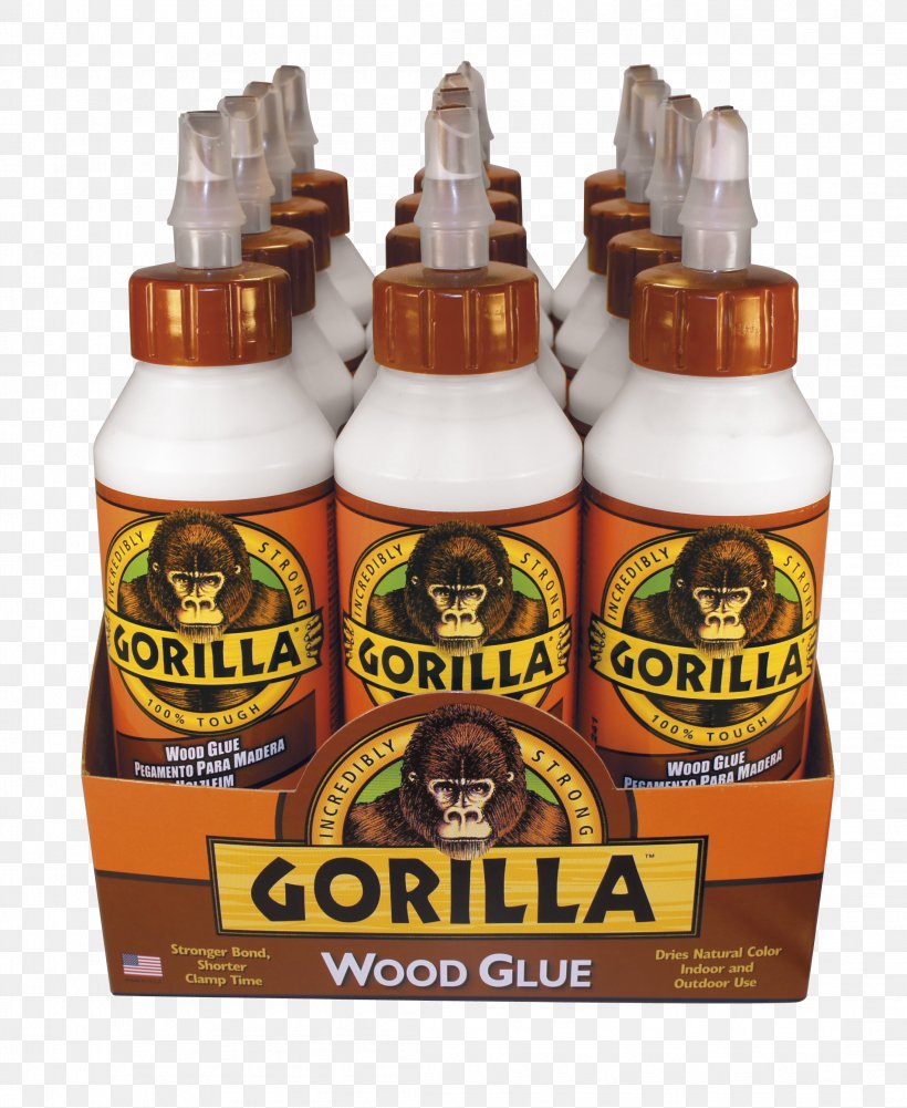 Gorilla Glue Wood Glue, PNG, 2196x2681px, Gorilla Glue, Flavor, Gorilla, Gorilla Glue Company, Liquid Download Free