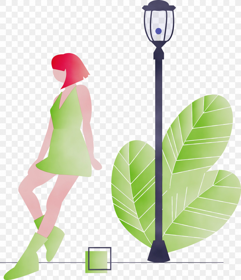 Leaf Plant Technology Flower Plant Stem, PNG, 2576x3000px, Modern Girl, Flower, Leaf, Paint, Plant Download Free