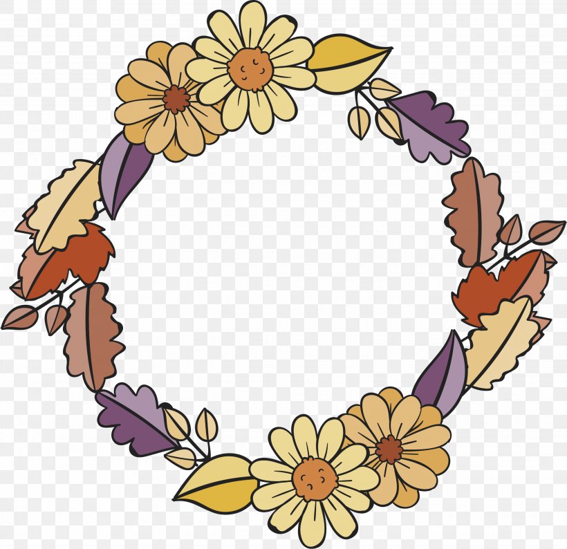 Wreath Flower Clip Art, PNG, 2644x2562px, Wreath, Decor, Designer, Floral Design, Flower Download Free