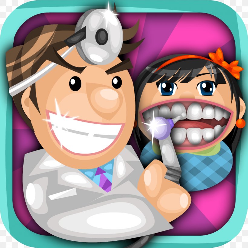 Dentist Dazzles Teeth Makeover Clip Art, PNG, 1024x1024px, Dentist, Art, Cartoon, Cheek, Child Download Free