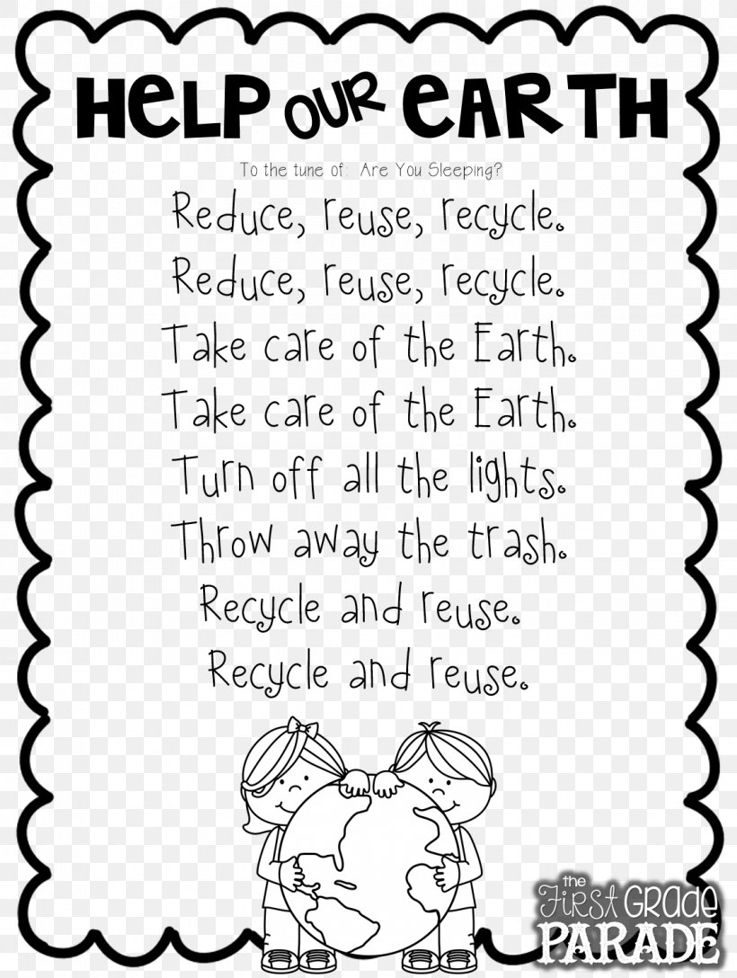 Let's Get Ready For Earth Day Poetry Worksheet, PNG, 1125x1493px, Earth Day, Acrostic, Area, Art, Black Download Free