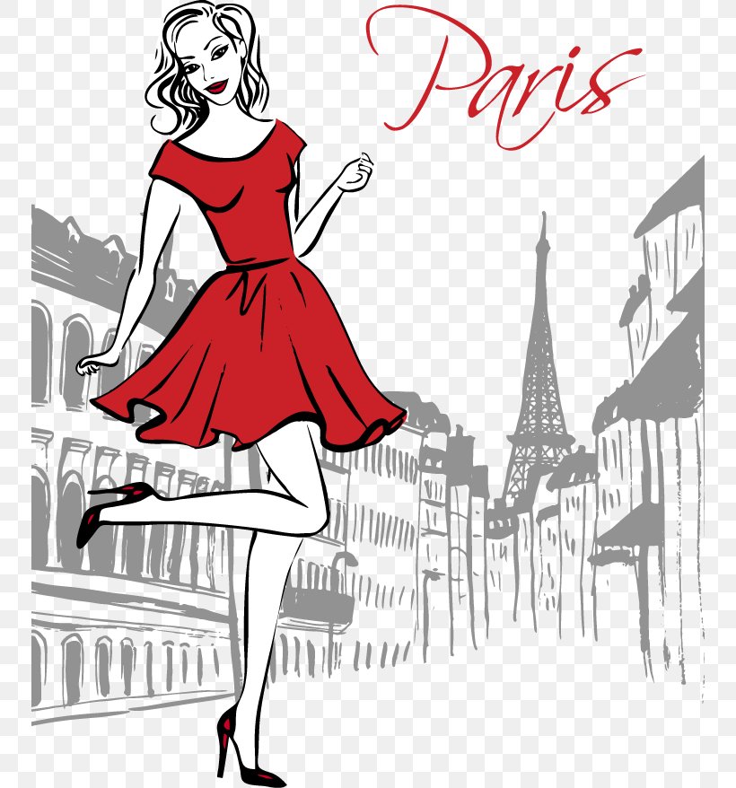 Paris Drawing Stock Photography Shopping Bag, PNG, 750x878px, Watercolor, Cartoon, Flower, Frame, Heart Download Free