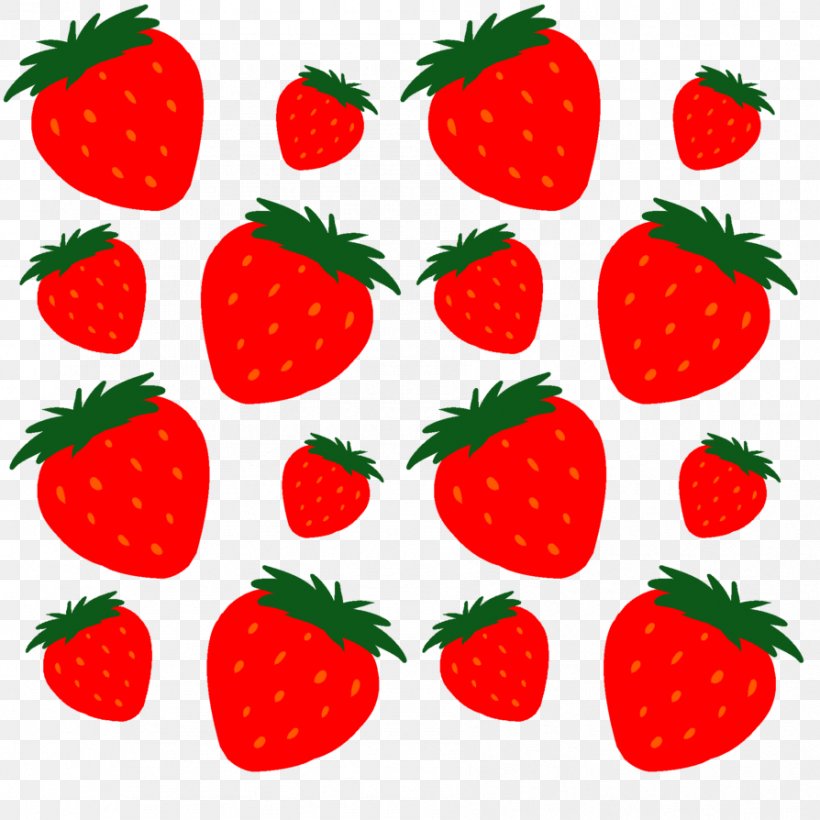 Strawberry Food Fruit Pattern, PNG, 894x894px, Strawberry, Auglis, Berry, Deviantart, Food Download Free