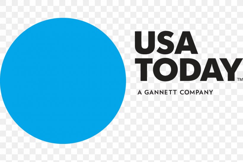 United States USA Today Logo Newspaper, PNG, 1020x680px, United States, Aqua, Area, Blue, Brand Download Free