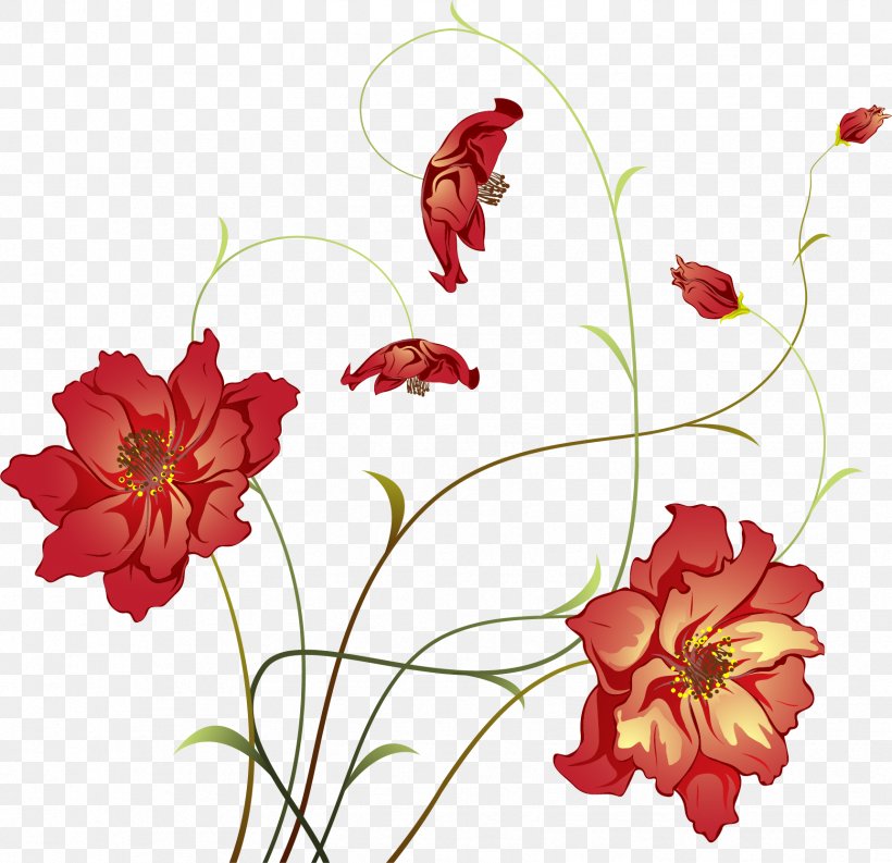 Watercolor Painting Watercolour Flowers Vector Graphics Image, PNG, 1723x1668px, Watercolor Painting, Annual Plant, Art, Color, Cut Flowers Download Free