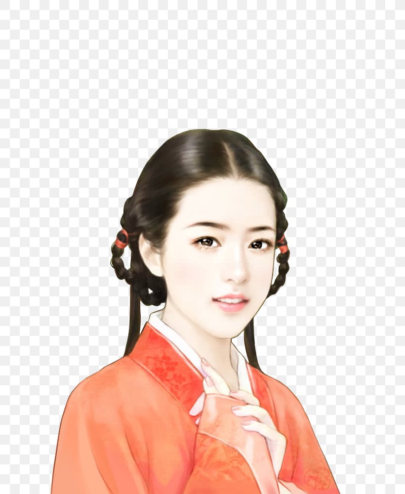 Woman Baidu Tieba Illustration, PNG, 800x1000px, Watercolor, Cartoon, Flower, Frame, Heart Download Free