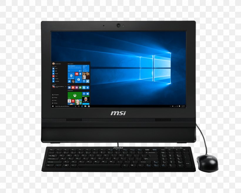 All In One MSI PRO 16T 4 GB All-in-one Komputer AiO MSI Pro 22ET 7M 21,5